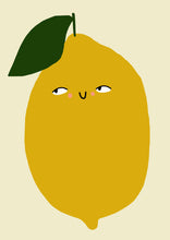 Load image into Gallery viewer, Lemon Art Print