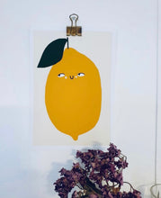Load image into Gallery viewer, Lemon Art Print