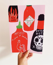 Load image into Gallery viewer, Hot and spicy Art Print