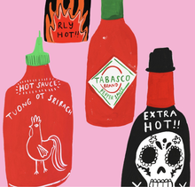 Load image into Gallery viewer, Hot and spicy Art Print