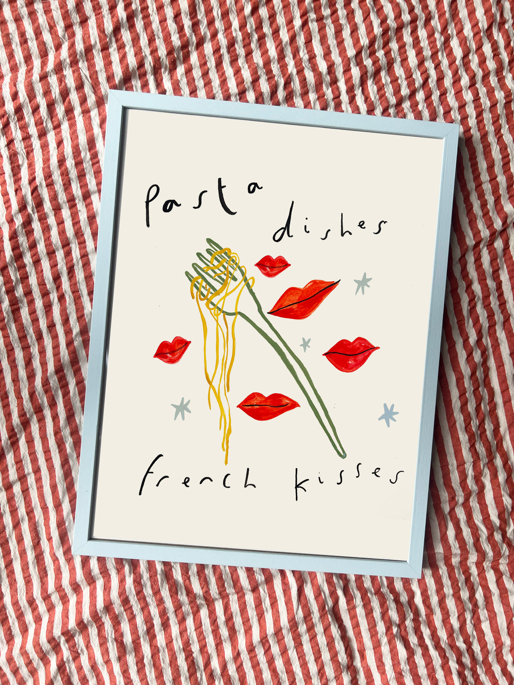 Pasta dishes & french kisses