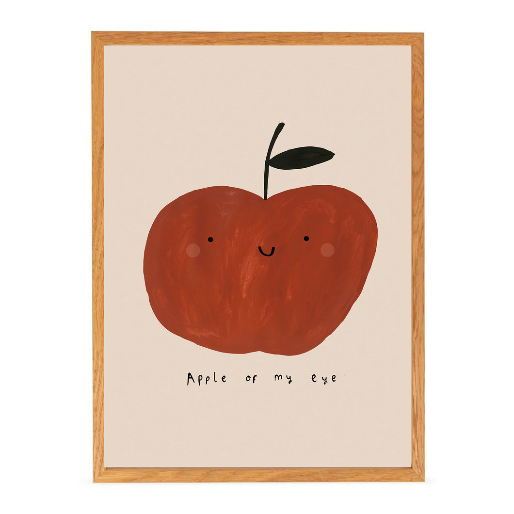 Apple of my eye Art Print