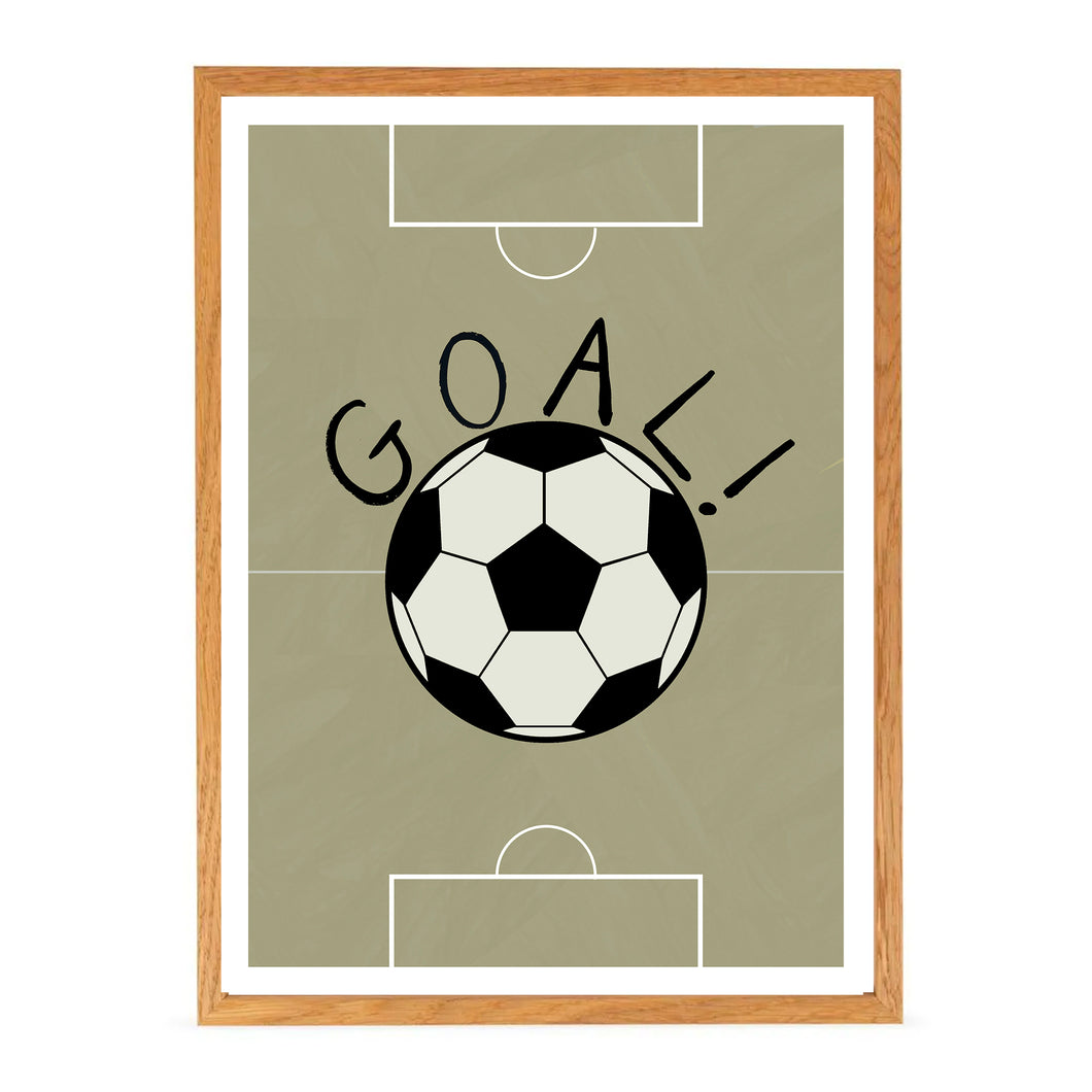 GOAL Art Print