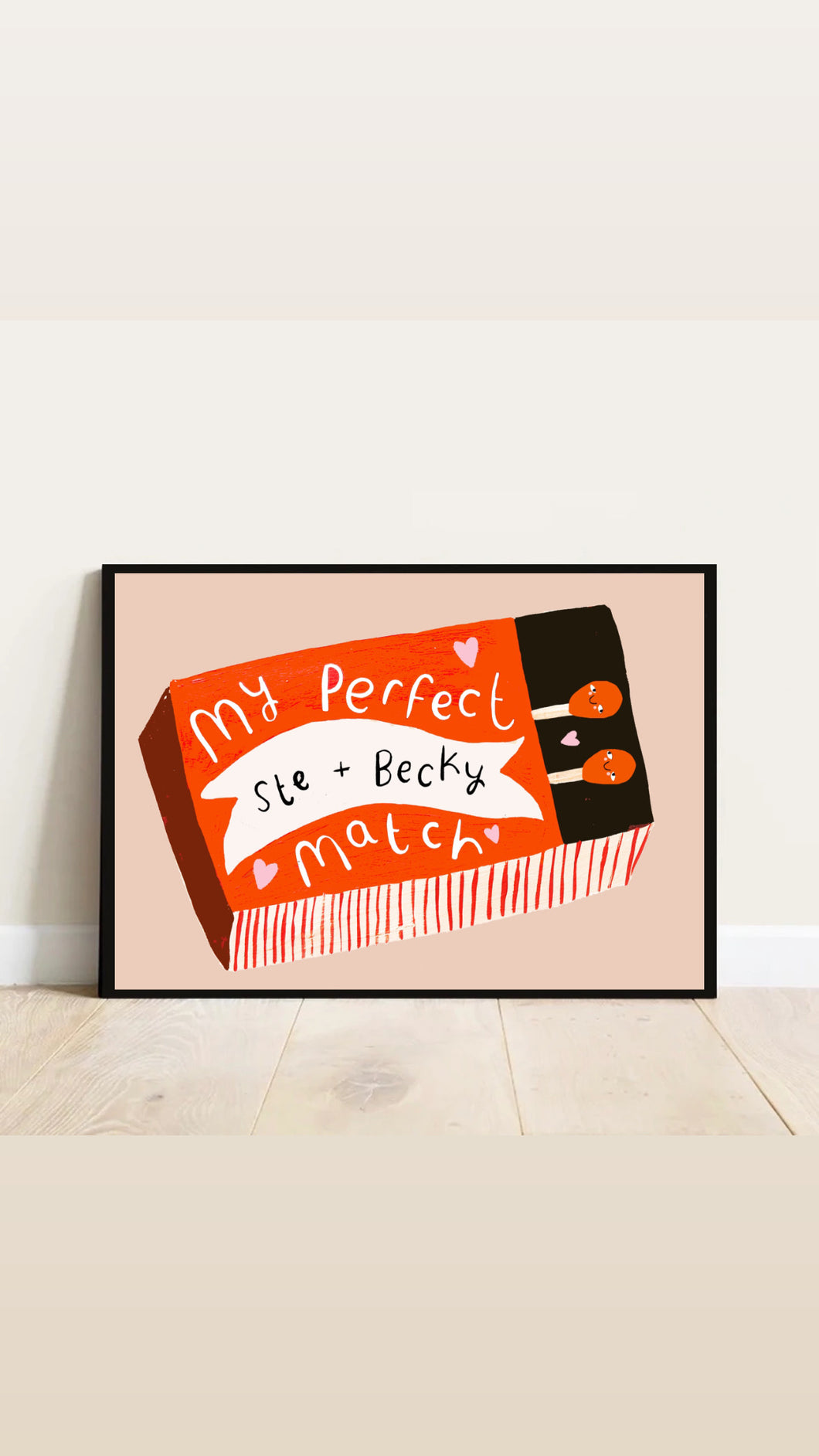 Personalised Perfect Match Print