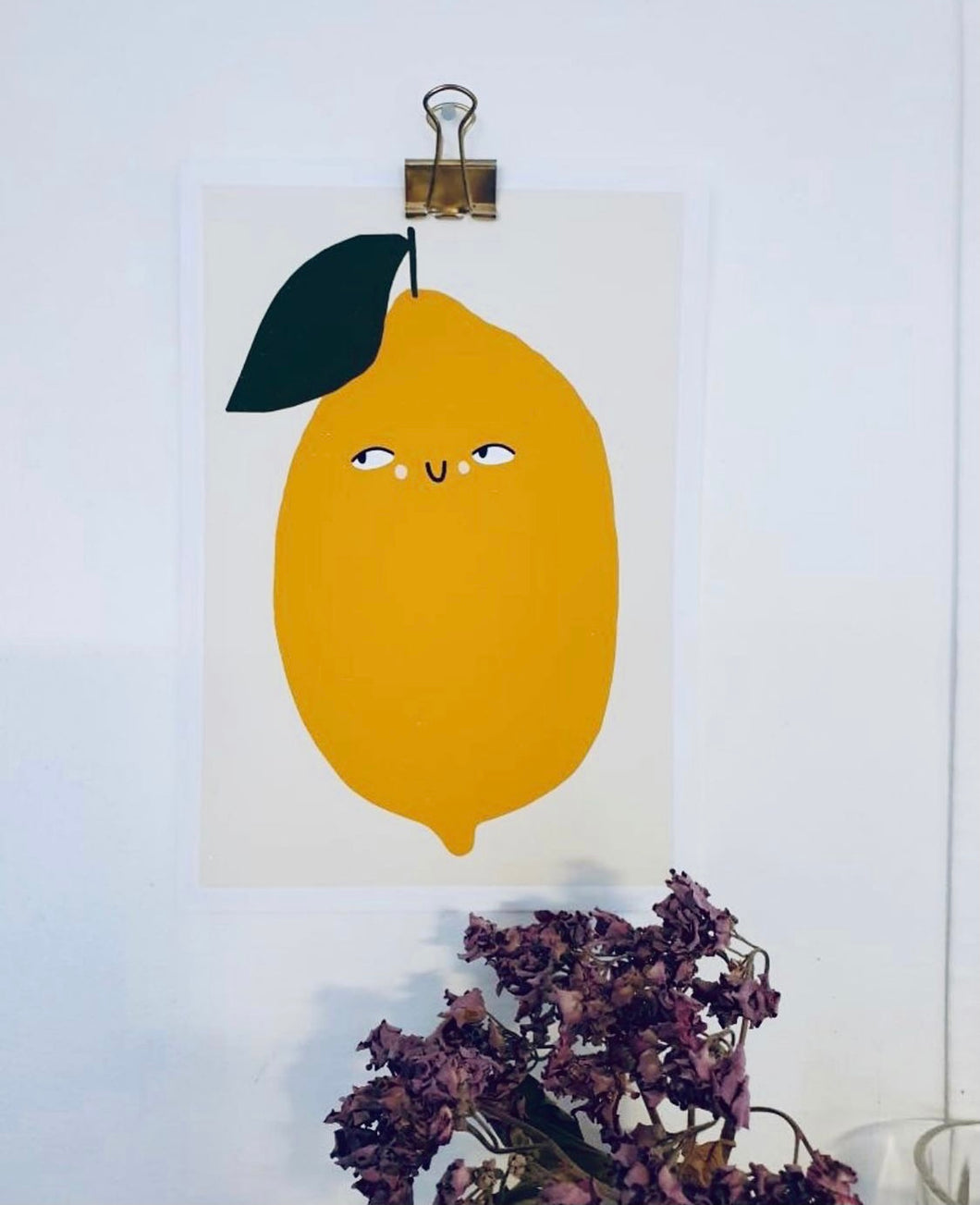 Lemon Art Print