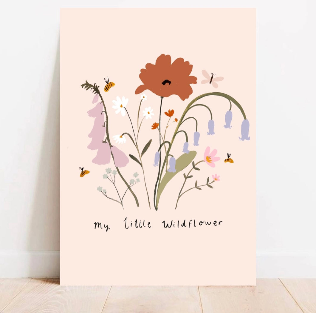 My little wildflower Art Print