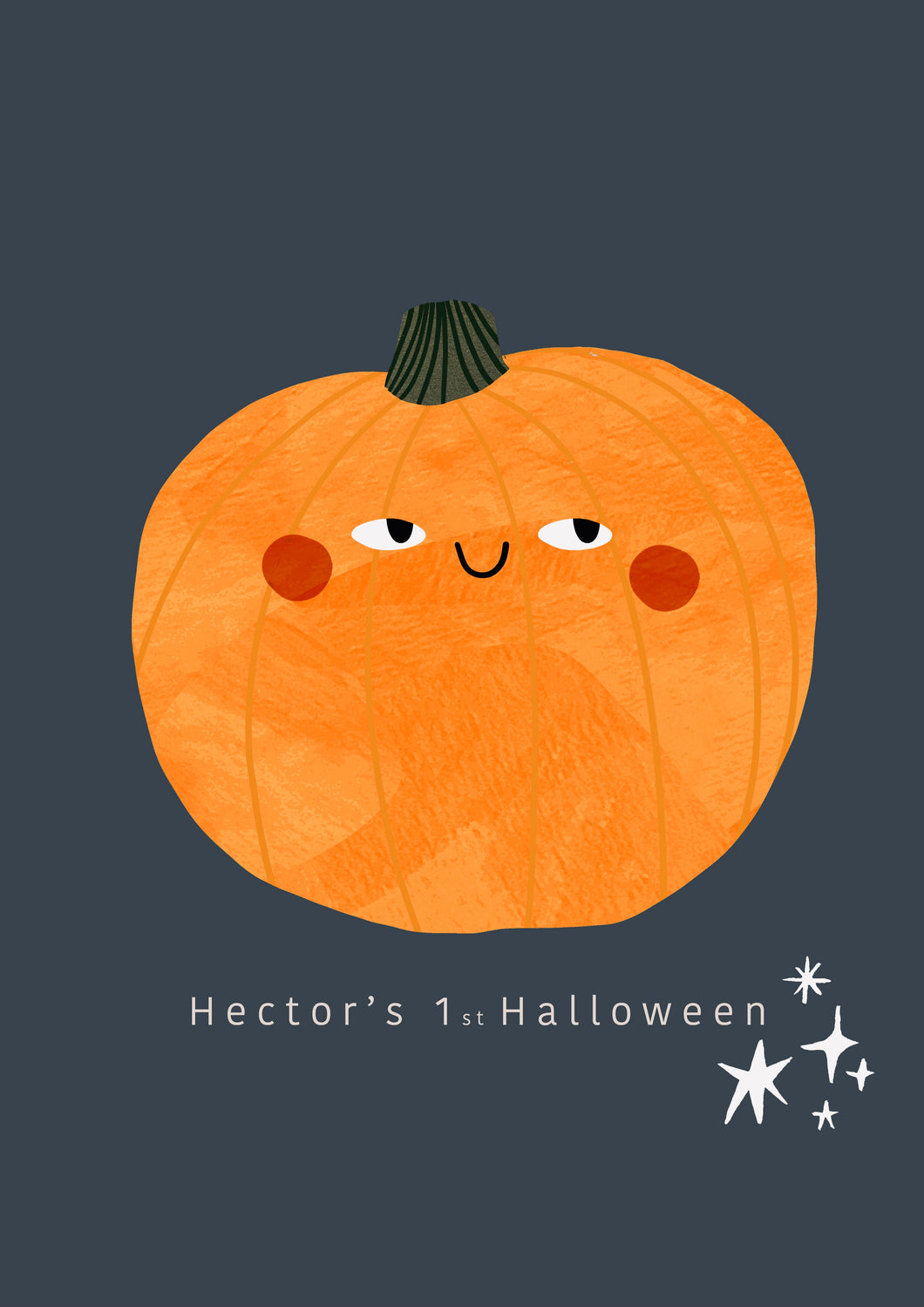 Personalised Halloween Art Print