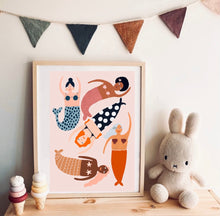 Load image into Gallery viewer, Mermaid Art Print
