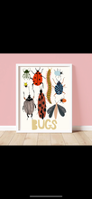 Load image into Gallery viewer, Bug Art print
