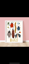 Load image into Gallery viewer, Bug Art print

