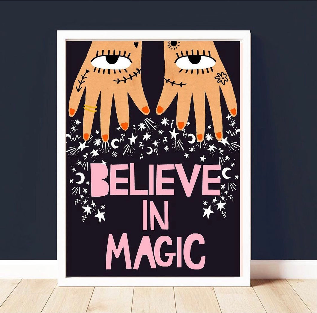 Believe in Magic Art Print