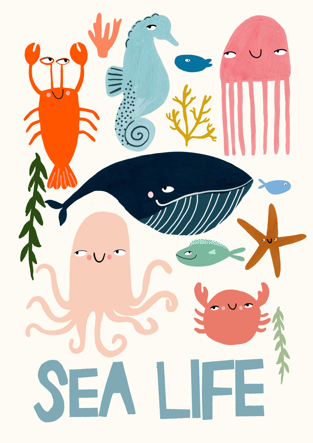 Sea Life Art Print