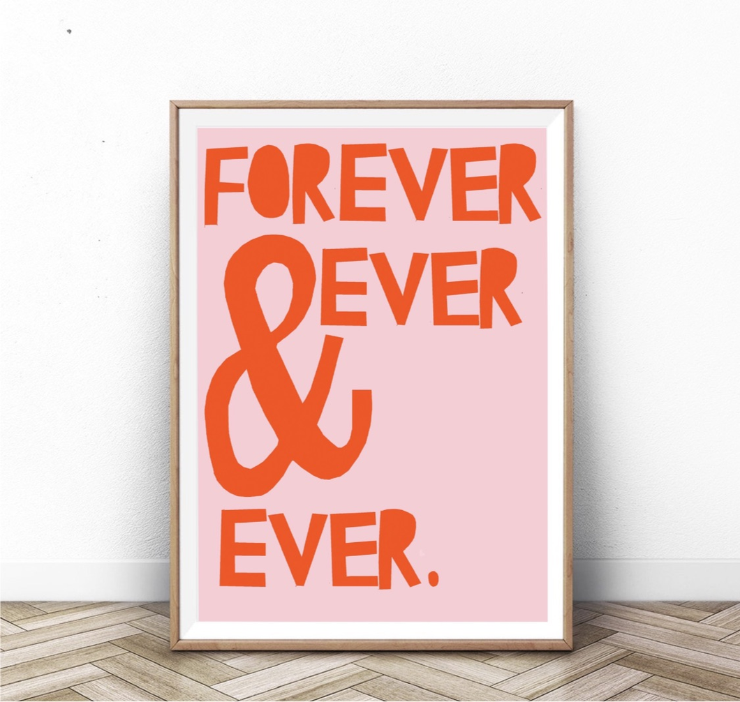Forever Art Print