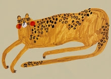 Load image into Gallery viewer, Long Leopard Art Print
