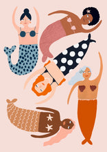 Load image into Gallery viewer, Mermaid Art Print
