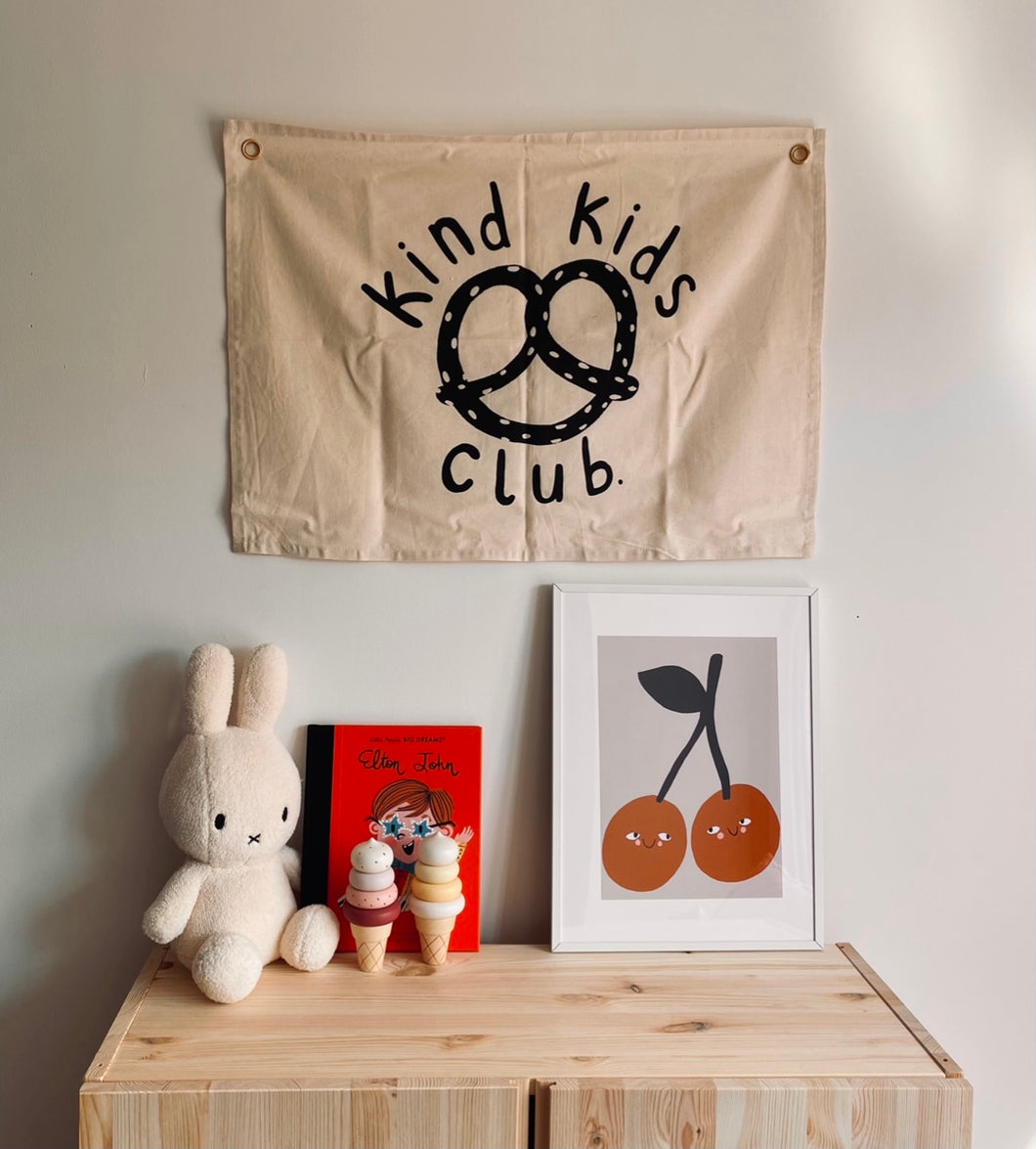 Kind Kids Club Wall Banner