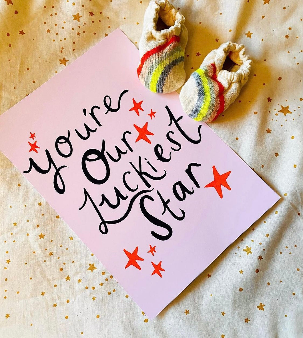 Our lucky star Art Print