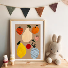 Load image into Gallery viewer, Sweet Fruit Art Print
