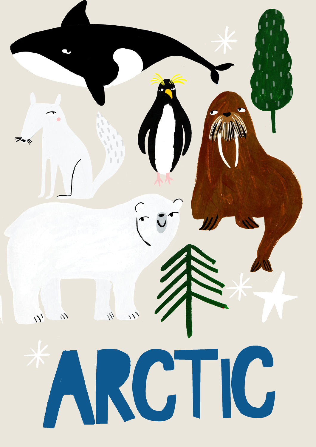 Arctic Art Print