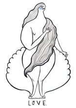 Load image into Gallery viewer, Love Goddess Art Print
