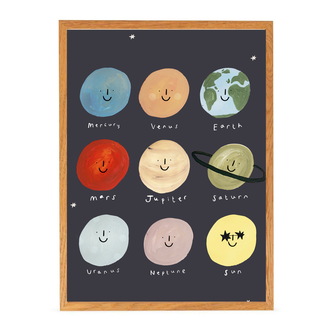 Our universe Art Print