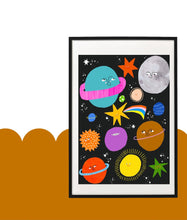 Load image into Gallery viewer, Planets Art Print

