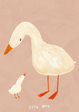 Load image into Gallery viewer, Little One geese Art Print

